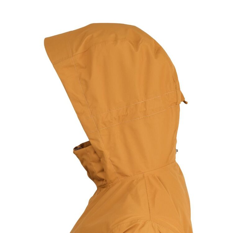 Men's Nelson Hooded Rain Jacket Rubber