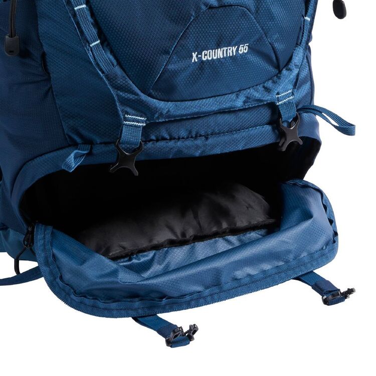 X-Country 55L Technical Hiking Pack Blue X-Country 55L Technical Hiking Pack Blue