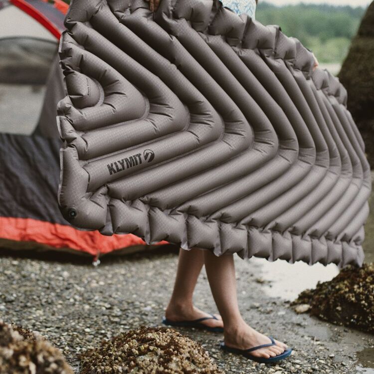 Klymit Static V Luxe Sleeping Pad Stone Grey Klymit Static V Luxe Sleeping Pad Stone Grey