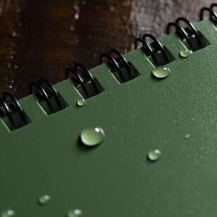 Rite In The Rain Top Spiral Notebook 3x5 Green