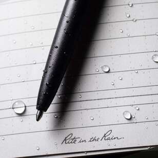 Rite In The Rain All Weather Metal Clicker Pen Black