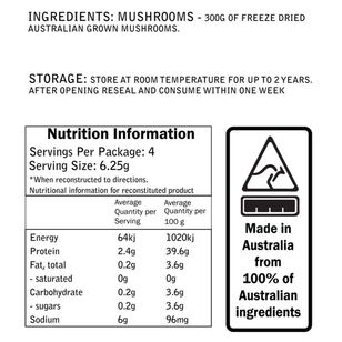 Campers Pantry Mushrooms Black 25 g