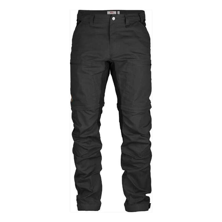 Fjällräven Men's Abisko Lite Zip-Off Trekking Trousers Grey & Black