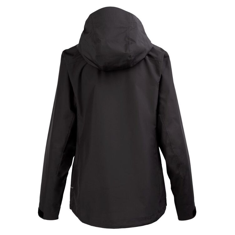 Women's Stratus Hooded Rain Jacket Black