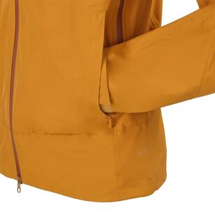 Men's Stratus Hooded Rain Jacket Ochre