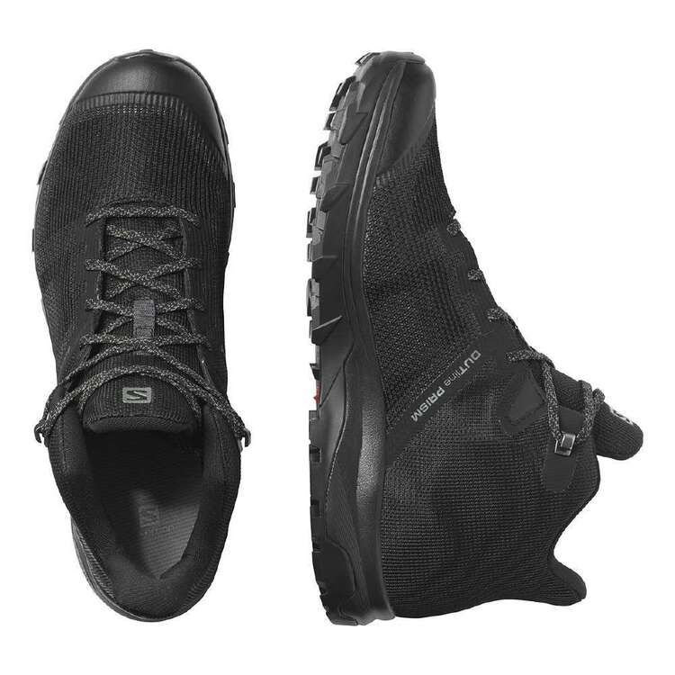 Salomon Men's OUTline Prism Mid GTX Shoes Black, Black & Castor Grey
