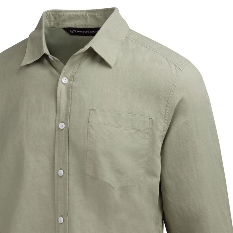 Men's Velero Long Sleeve Shirt Lily Pad