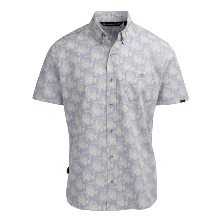 Men's Tonga Short Sleeve Shirt Blue