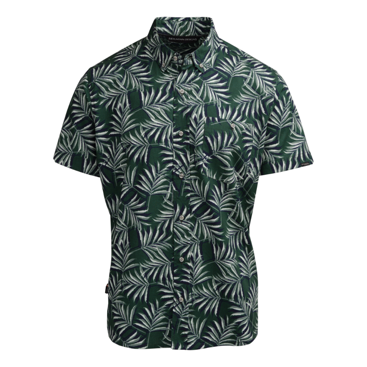 Men's Tonga Short Sleeve Shirt Topiary