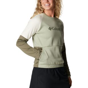 Columbia Women's Windgates™ Fleece Crew Pullover Safari Medium