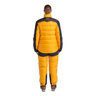 Unisex Pro Elite Alpine Down Jacket Yellow & Black