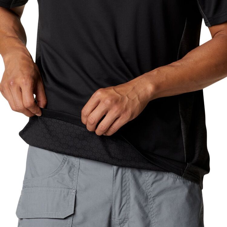 Columbia Men's Zero Ice Cirro-Cool™ Short Sleeve Polo Shirt Black