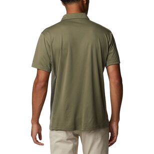 Columbia Men's Zero Ice Cirro-Cool™ Short Sleeve Polo Shirt Stone Green