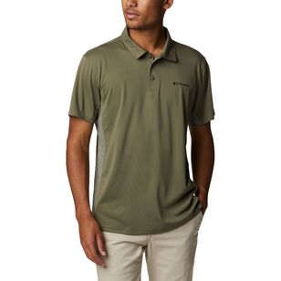 Columbia Men's Zero Ice Cirro-Cool™ Short Sleeve Polo Shirt Stone Green