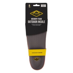 Women's Memory Foam Outdoor Insole Multicoloured One Size Fits All