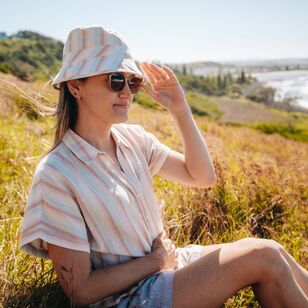 Unisex Morocco Bucket Hat Stripe Unisex Morocco Bucket Hat Stripe