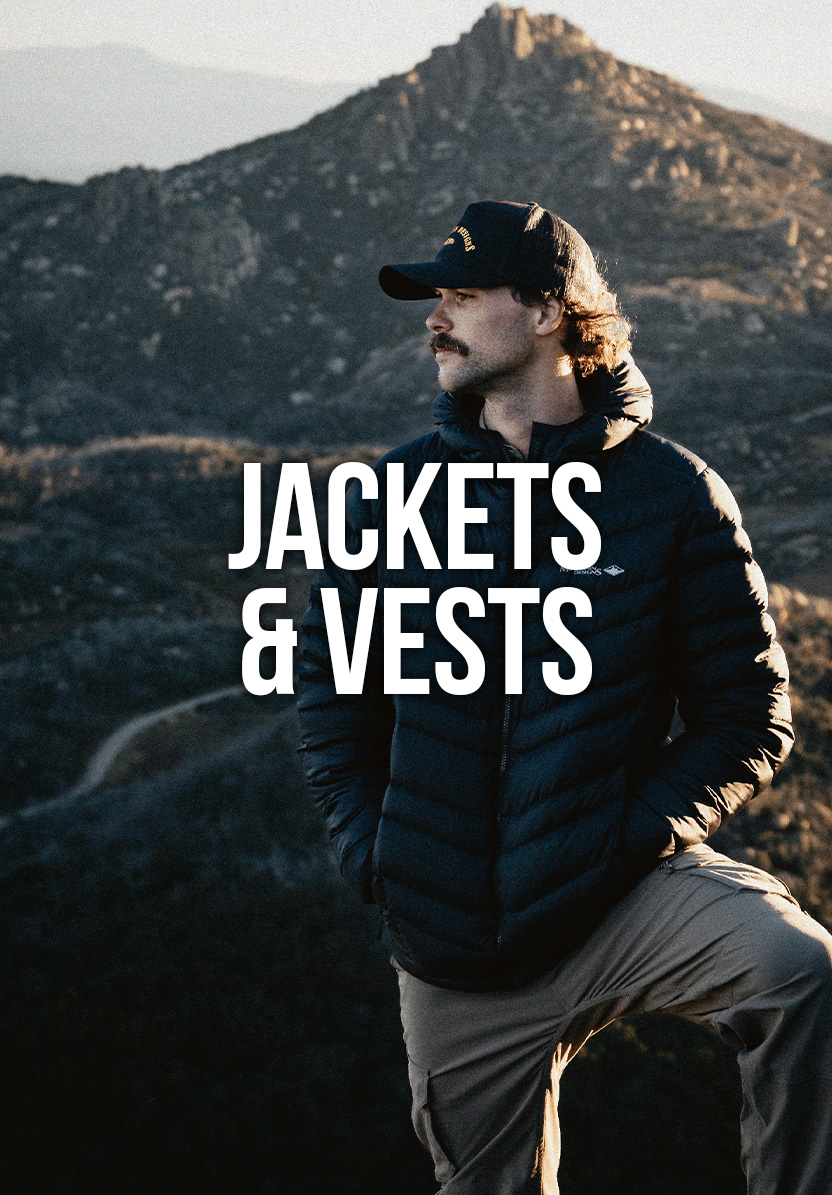 Shop Our Men's Jackets & Vests Range