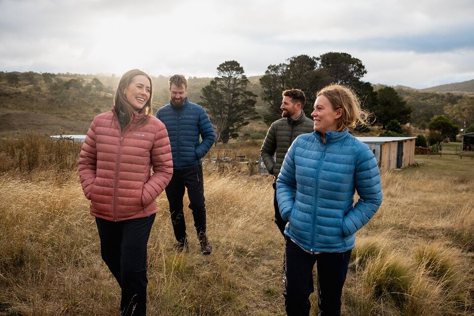 Group wearing Ascend II 600 & Advance II Duck Down Jacket Group wearing Ascend II 600 & Advance II Duck Down Jacket