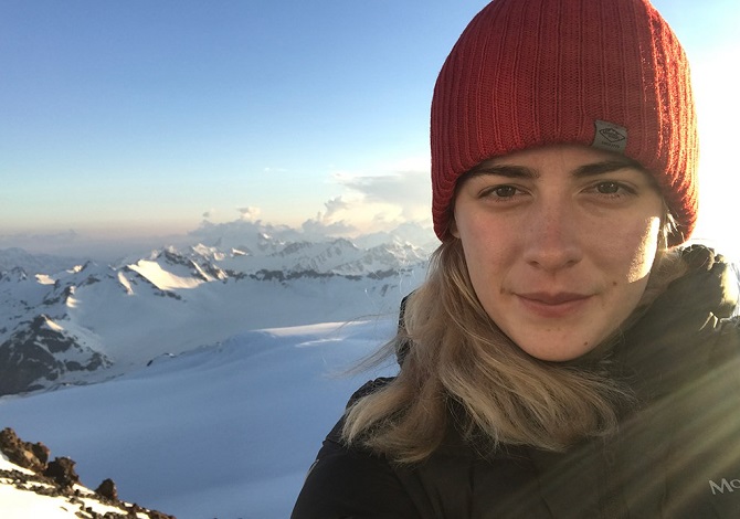 Alyssa Azar Summits Mount Elbrus
