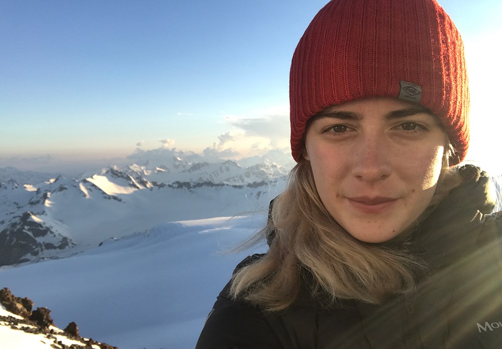 Alyssa Azar Summits Mount Elbrus