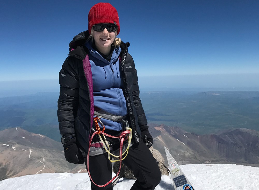 Alyssa Azar Summits Mount Elbrus Alyssa Azar Summits Mount Elbrus
