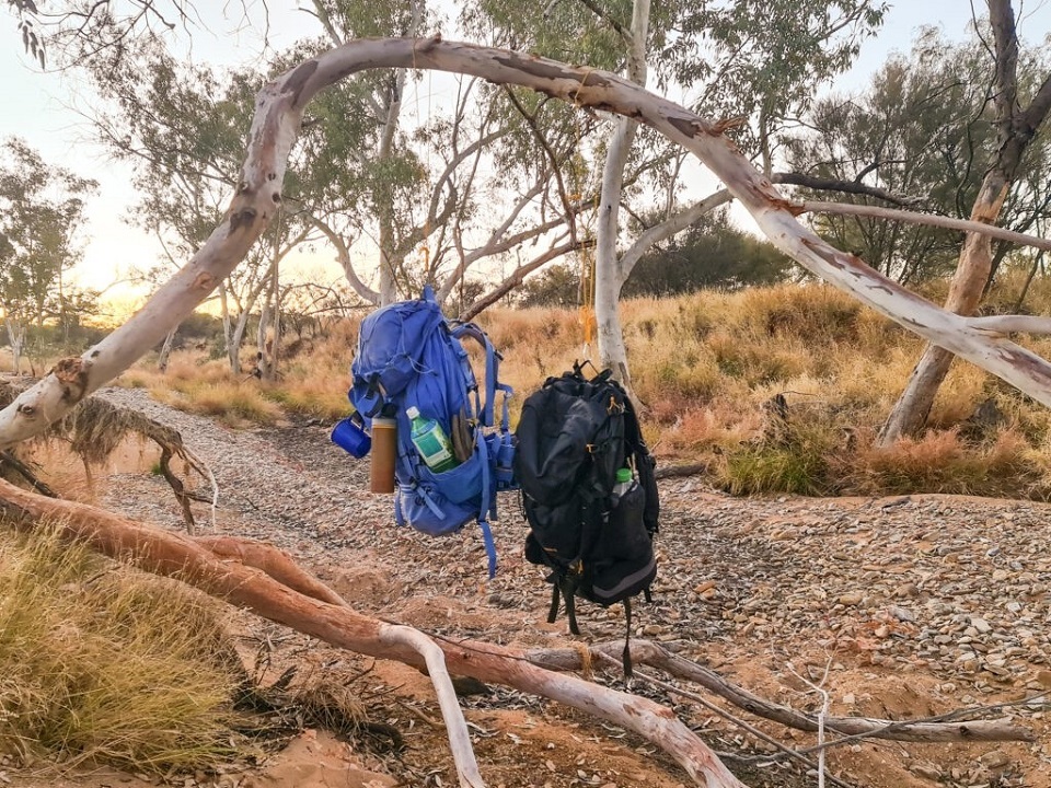 Hanging Our Bags