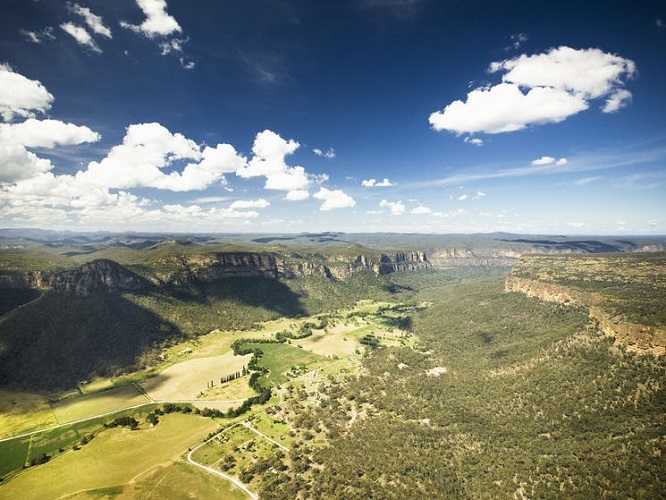 Carpetee Valley In New South Wales