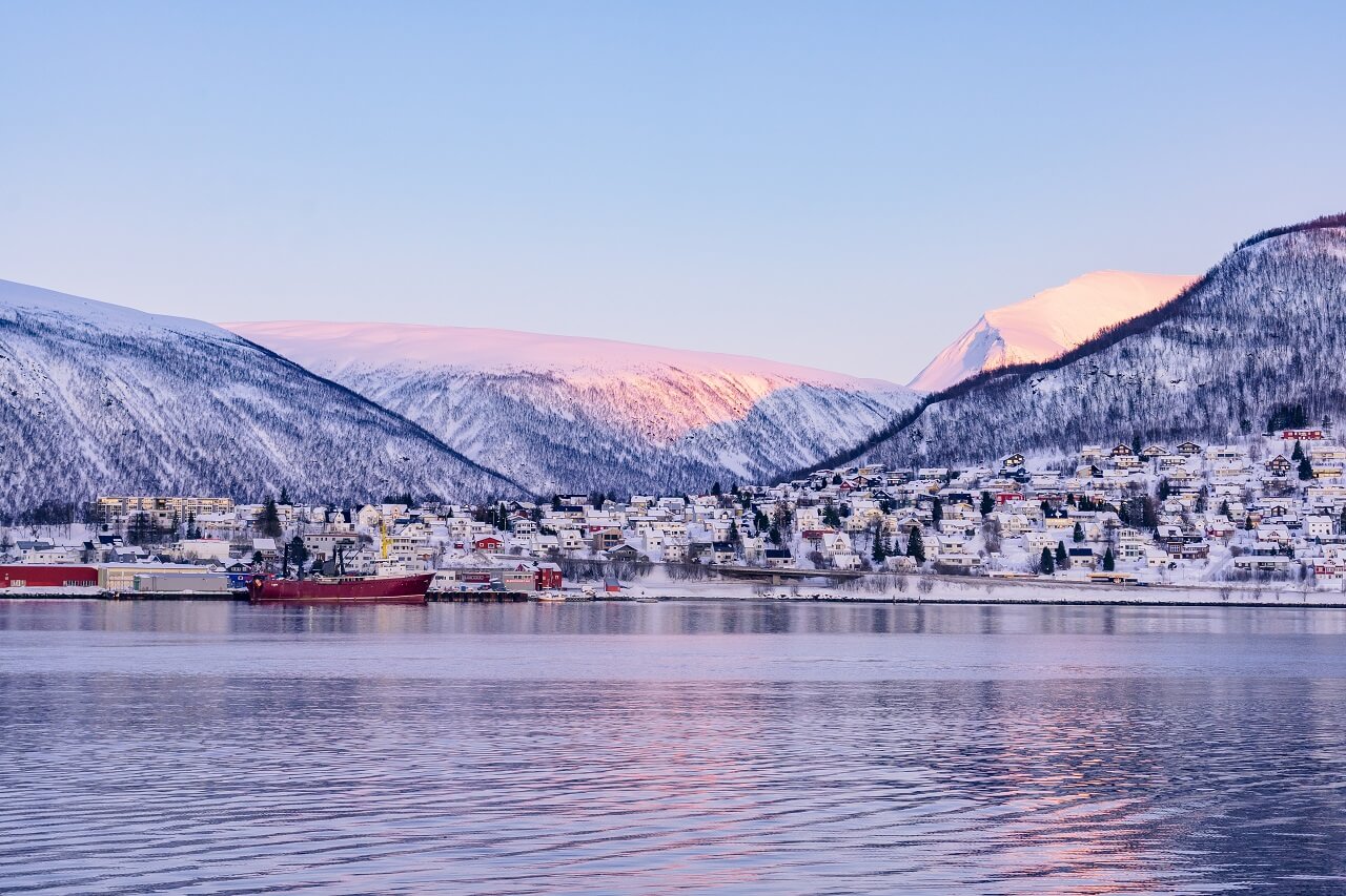 The picturesque Tromsø The picturesque Tromsø
