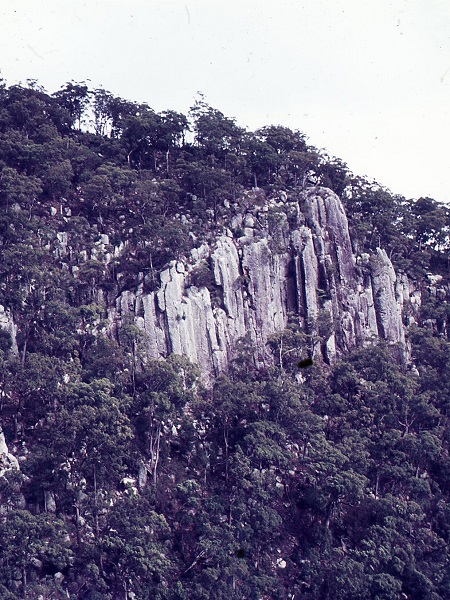 Rhyolite Volcanic Rock Columns Of Frog Buttress