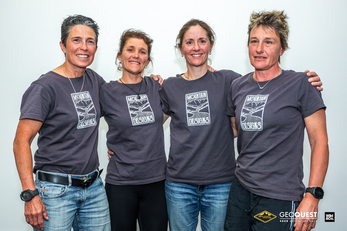 The Mountain Designs Wild Women team The Mountain Designs Wild Women team