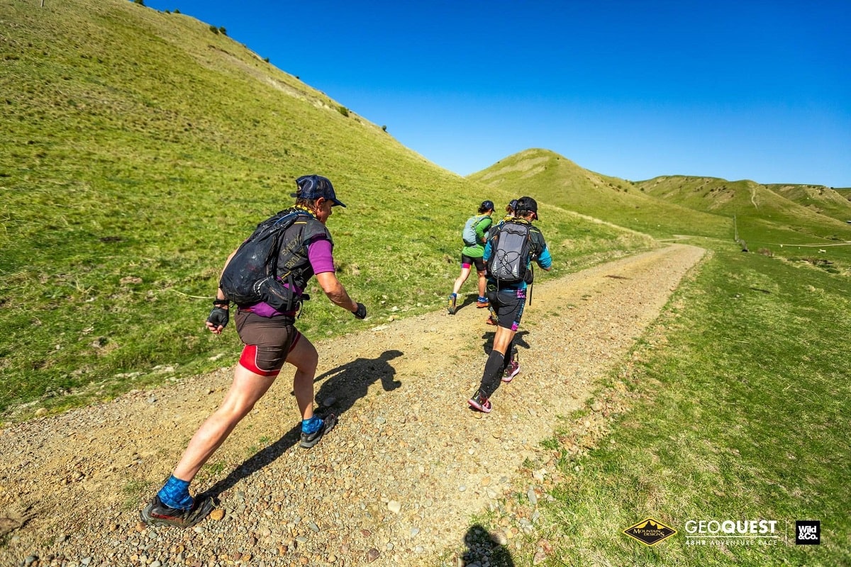 Leg 3 was a stunning beach trek alongside the remarkable sandstone cliffs of Cape Kidnappers.