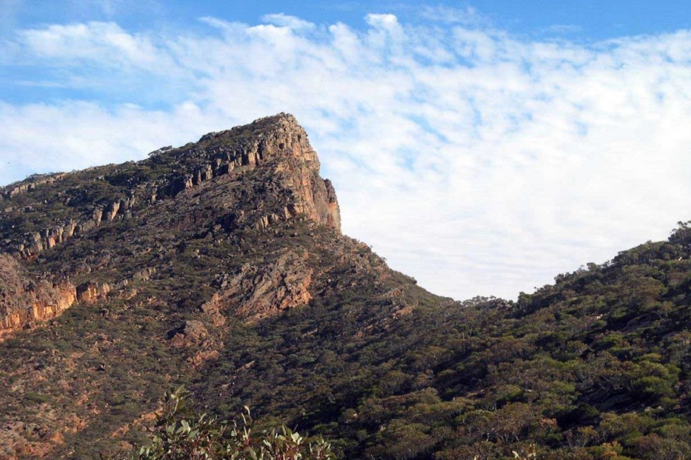 Wilpena Pound On The Heysen Trail, South Australia Wilpena Pound On The Heysen Trail, South Australia