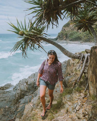 Madison In The Kalamina Hiking Shirt