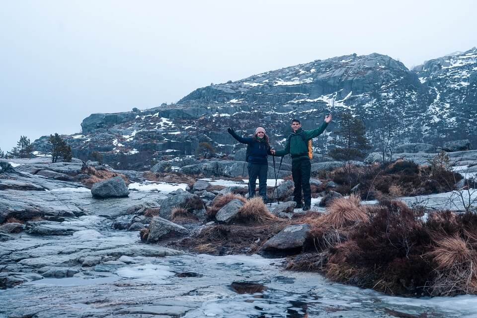 Zach and Kaitlan's Hiking Adventure