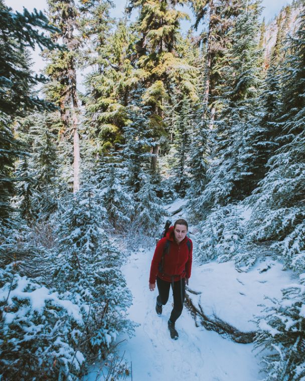 Hiking Up To Blue Lake