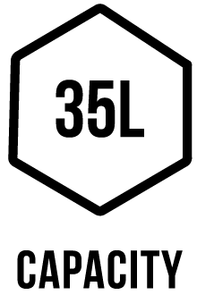 Capacity – 35L