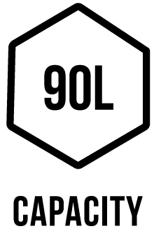 Capacity – 90L