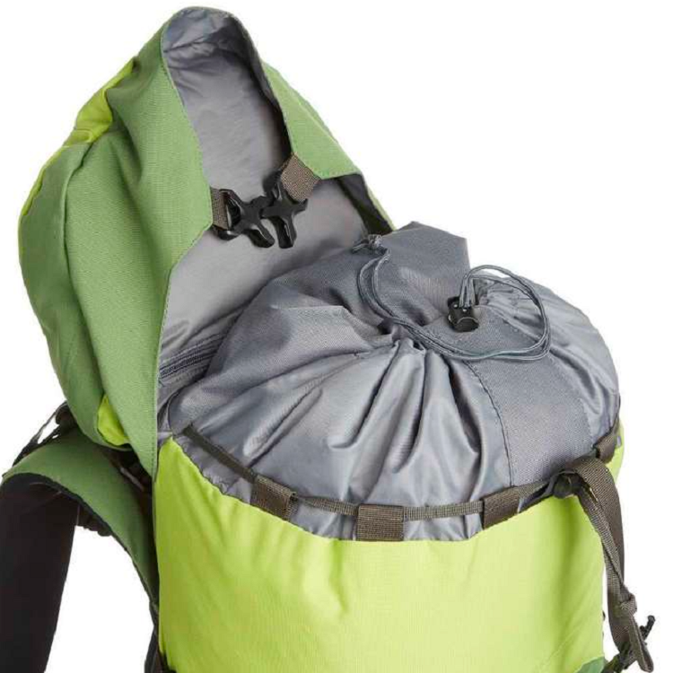The Cinchable Top-Loading Main Compartment On All Three Technical Hiking Packs