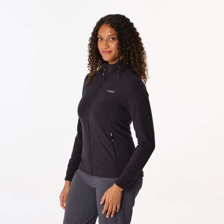 Women's Navis Full Zip Fleece Jacket Black Women's Navis Full Zip Fleece Jacket Black