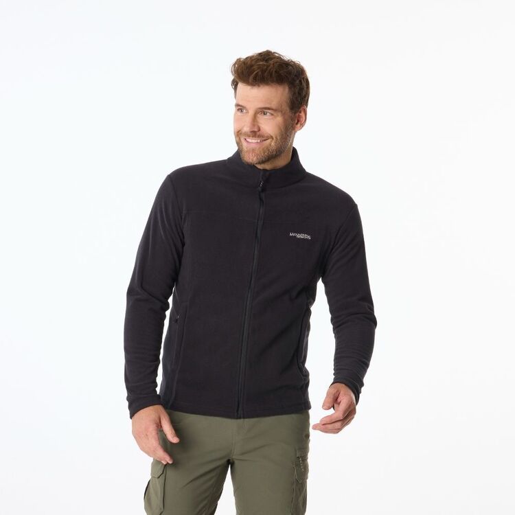 Men's Bruck Full Zip Fleece Jacket Black Men's Bruck Full Zip Fleece Jacket Black