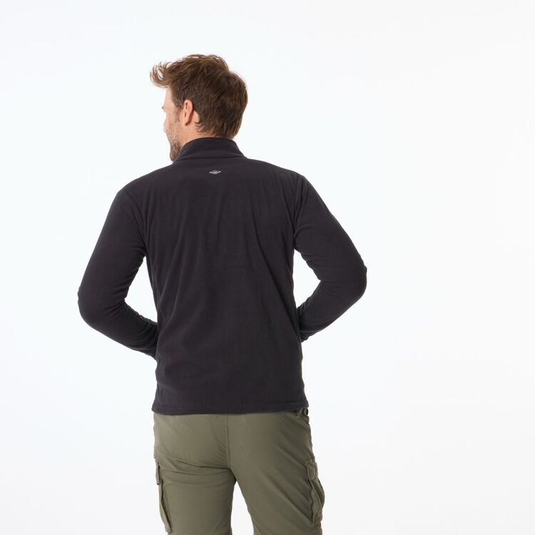Men's Bruck Full Zip Fleece Jacket Black Men's Bruck Full Zip Fleece Jacket Black