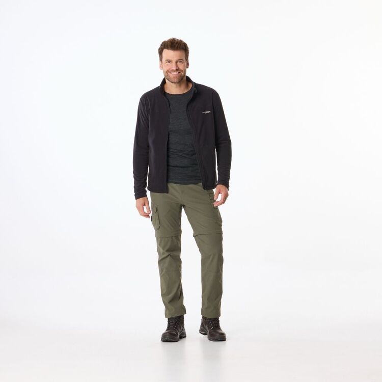 Men's Bruck Full Zip Fleece Jacket Black Men's Bruck Full Zip Fleece Jacket Black