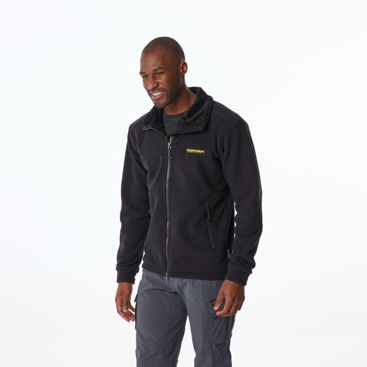 Men's Pro Elite Climber Full Zip Fleece Jacket Black Men's Pro Elite Climber Full Zip Fleece Jacket Black