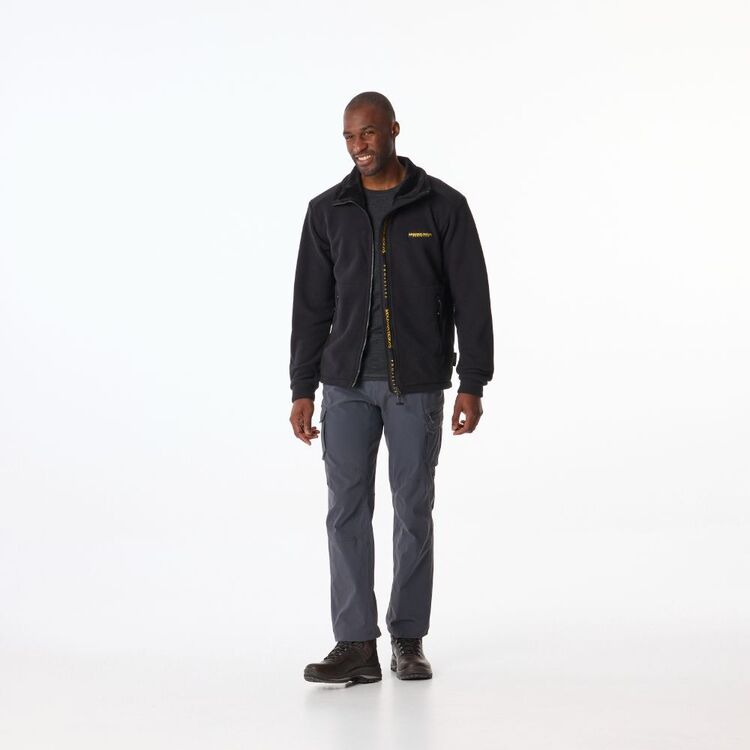 Men's Pro Elite Climber Full Zip Fleece Jacket Black Men's Pro Elite Climber Full Zip Fleece Jacket Black
