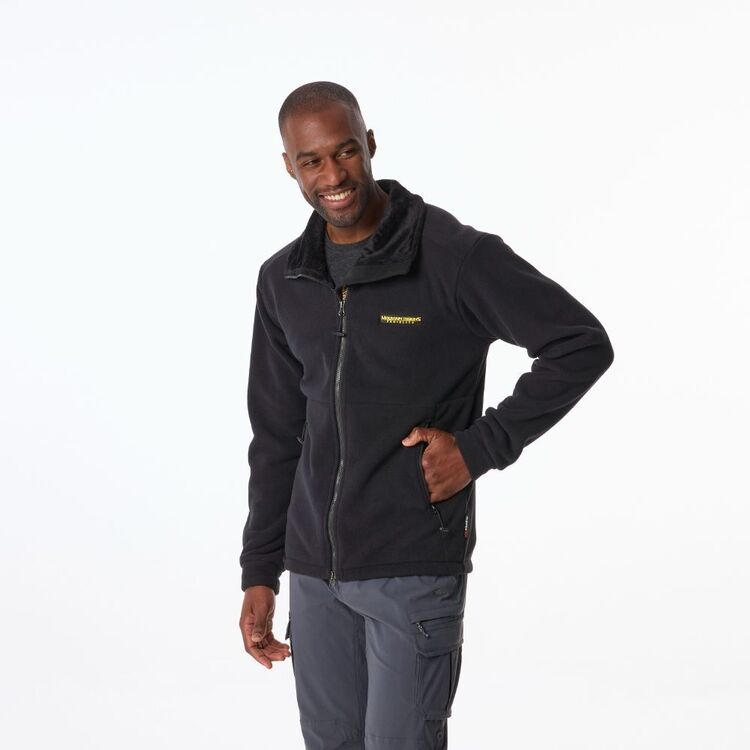 Men's Pro Elite Climber Full Zip Fleece Jacket Black Men's Pro Elite Climber Full Zip Fleece Jacket Black