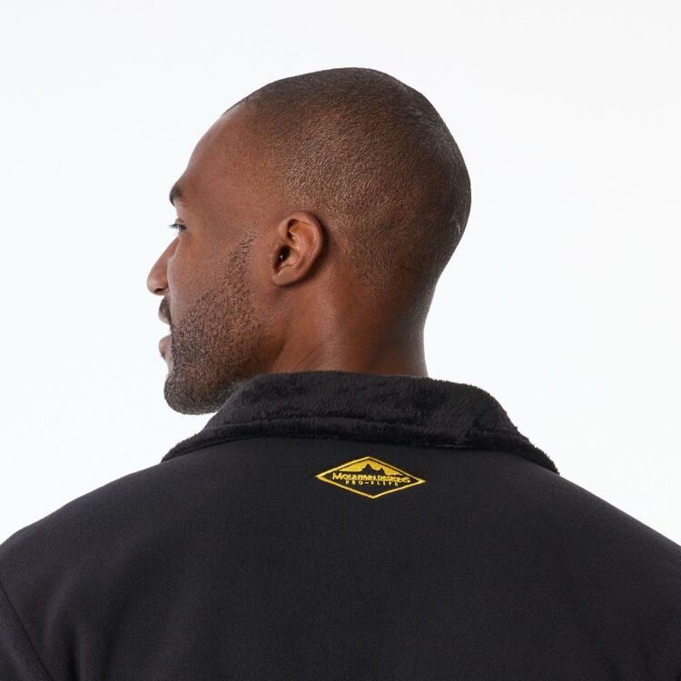 Men's Pro Elite Climber Full Zip Fleece Jacket Black Men's Pro Elite Climber Full Zip Fleece Jacket Black
