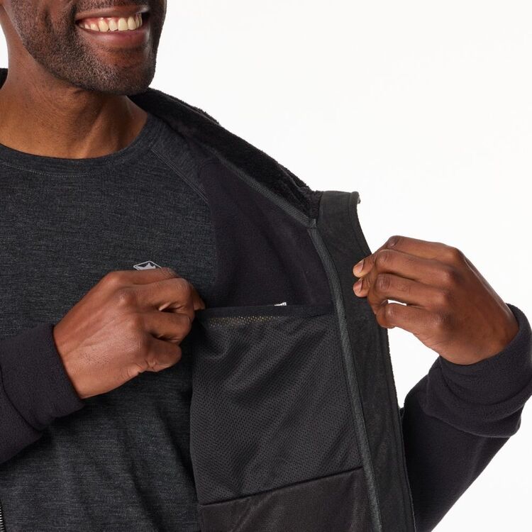 Men's Pro Elite Climber Full Zip Fleece Jacket Black Men's Pro Elite Climber Full Zip Fleece Jacket Black