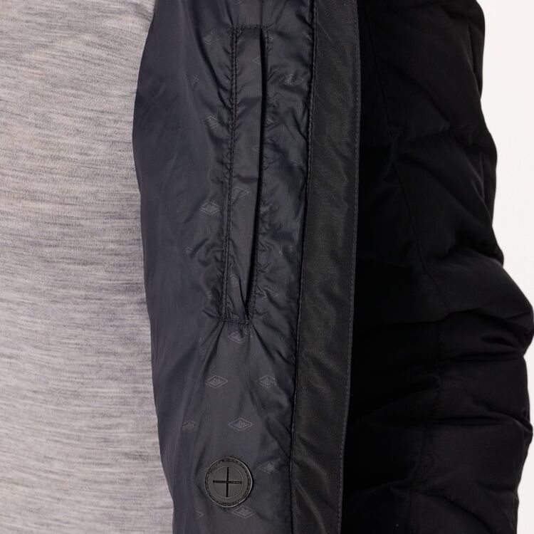 Women's Liberty 700 Goose Down Hooded Longline Jacket Black Women's Liberty 700 Goose Down Hooded Longline Jacket Black