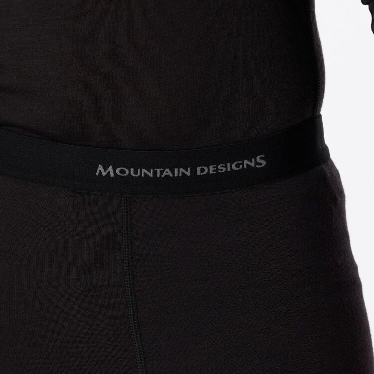 Kids' Merino Blend Pants Black Kids' Merino Blend Pants Black