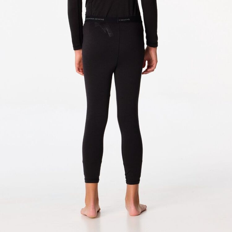 Kids' Merino Blend Pants Black Kids' Merino Blend Pants Black